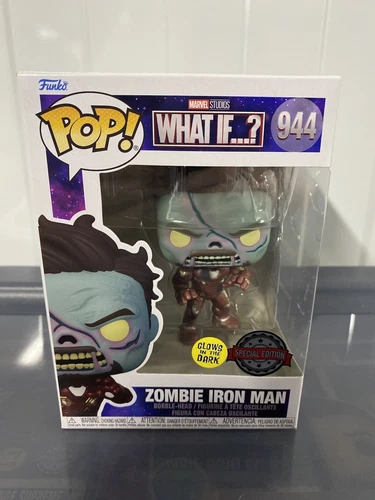 Zombie Iron Man Special Edition Marvel Funko Pop! Vinyl #944 Glow In The Dark