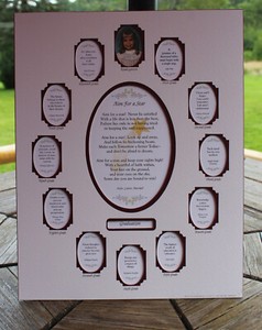 From Crayons to Cap & Gown Graduation Photo Collage Mat