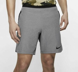 $70 NEW Nike Pro Mens Dri-Fit Flex Repel Training Shorts CD4317 Gray XXL | eBay