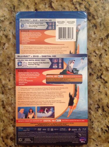 Pocahontas (Bluray/DVD,2016)NEW Authentic US Disney Club Exclusive - Picture 2 of 3