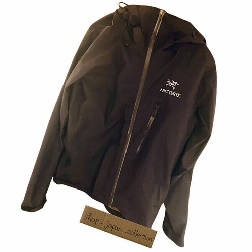 Arc Teryx Alpha Sl Men S Jacket Mountain Parka Black Size M Gore Tex L25 3in Ebay