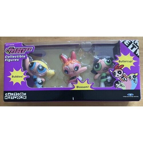 The Powerpuff Girls Collectible Figures Blossom / Bubbles/ Buttercup Anime Japan - Picture 1 of 12