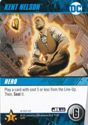 KENT NELSON DC Comics Deck Building Game card JUSTICE LEAGUE DARK DOCTOR FATE