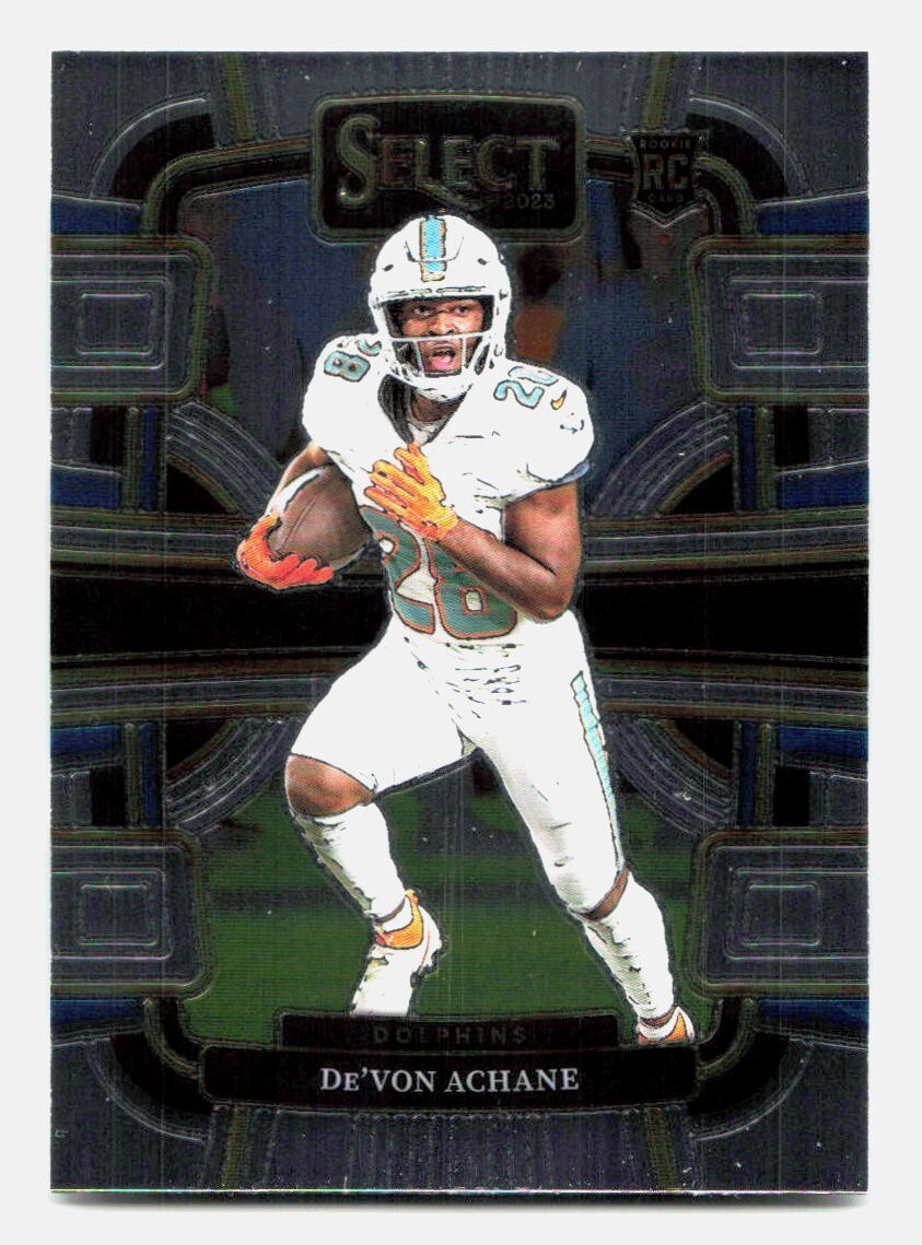 2023 Panini Select - Concourse #63 De'Von Achane (RC)