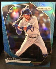Kris Bryant(Chicago Cubs)2020 Panini Blue Wave Prizm Baseball Card