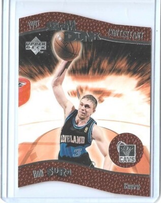 RARE 1997 UPPER DECK NESTLE SLAM DUNK CONTESTANT BOB SURA CARD #CC 5/6