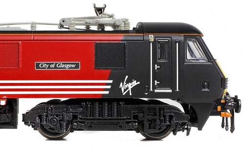 Graham Farish 371-783 Class 90/0 90004 City of Glasgow Virgin Red Next 18 Ready - Picture 4 of 13