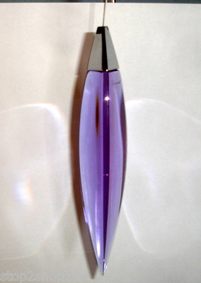 Baccarat Plume Violet Parma Crystal Chandelier Pendant Drop/Ornament 2103984 New