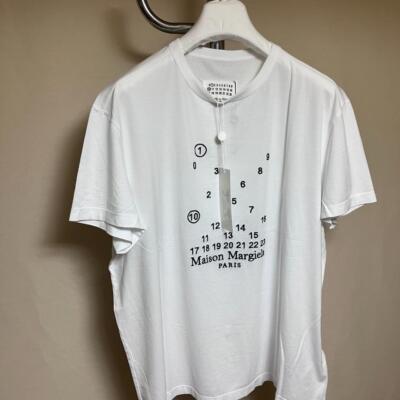 Maison Margiela M size 22AW Bubble Logo T-shirt White | eBay