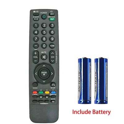 New Remote Control AKB69680401 for LG LCD TV --Include Battery