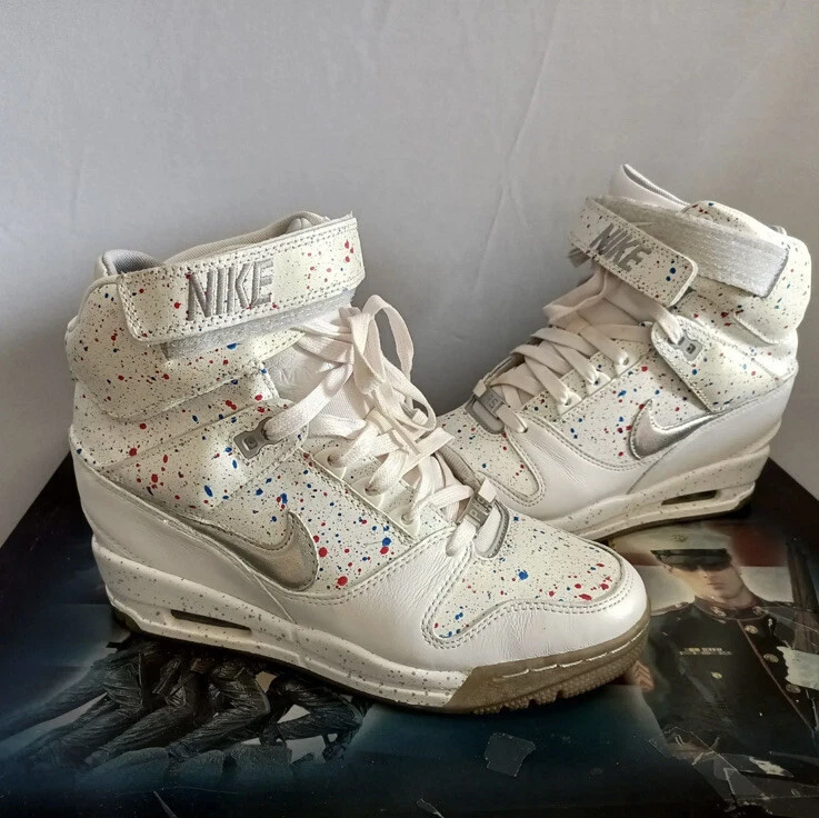 nike revolution sky hi white