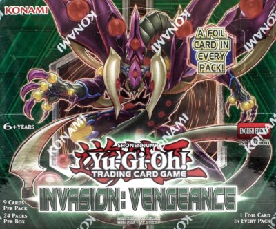 yugioh invasion vengeance booster box Yu-Gi-Oh! Invasion: Vengeance Special Edition main image 1