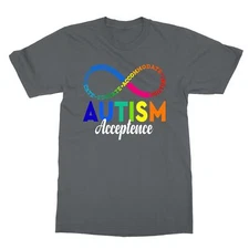 Autism Awareness Acceptance Infinity Symbol Unisex T-Shirt