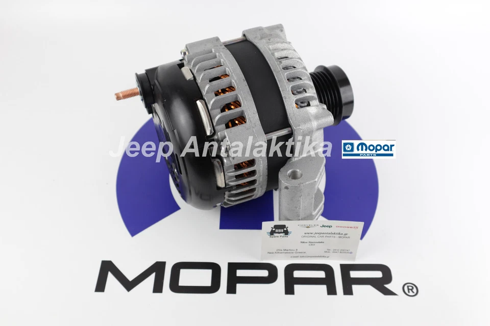 Alternator Jeep Grand Cherokee WK 2011 - 2018 3.6L 4801778AI New Genuine Mopar - Image 3 of 4