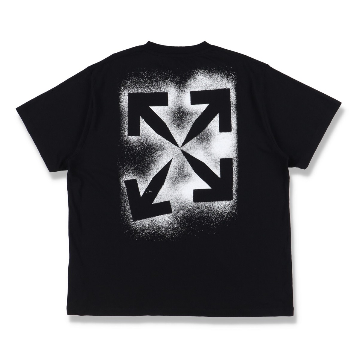 Off-White Black Stencil Arrows Oversized T-Shirt | Size S SS20 RRP
