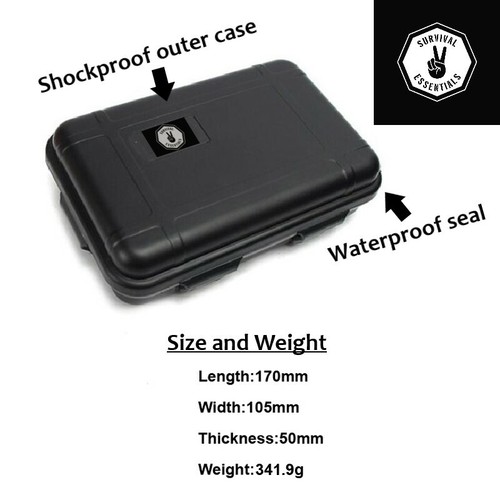 Survival Essentials Portable Survival Kit Riot Gear Car Boat RV Travel Tool Set - Picture 3 of 6