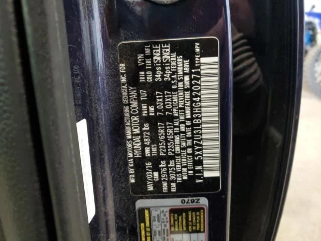 Equipo de audio Radio Mercado de Estados Unidos Receptor SWB Sport Se adapta a 17-18 SANTA FE 140248 Foto 3 de 4