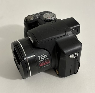 Panasonic LUMIX DMC-FZ28 10.1MP Digital Camera Black UNTESTED No