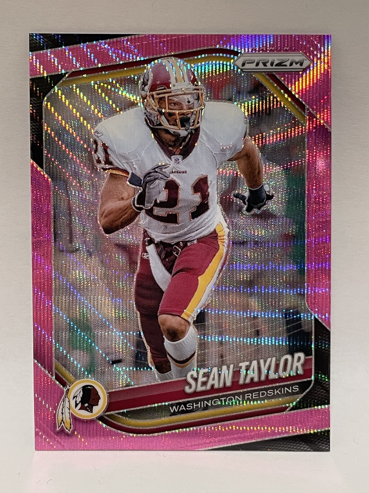 2025 Prizm Sean Taylor Pink Wave
