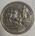 KINGDOM 2 LIRE 1915 ITALIAN LIRA VITTORIO EMANUELE III KING OF ITALY SILVER