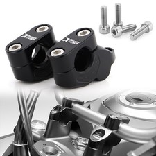 Elevadores de montaje de manillar desplazados aptos para Yamaha FZ1 FZS1000 Fazer FZ6 Fazer FZS600