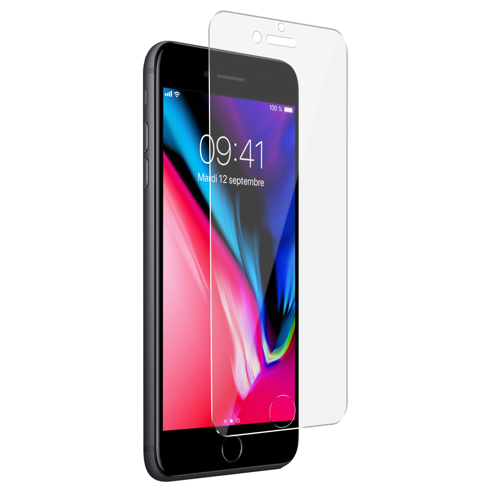Film écran latex haut de gamme iPhone 6S/7/8 revêtement flexible clarté HD