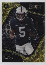 2022 Panini Select Draft Picks Field Level Gold Lazer Prizm Jahan Dotson 0d0o