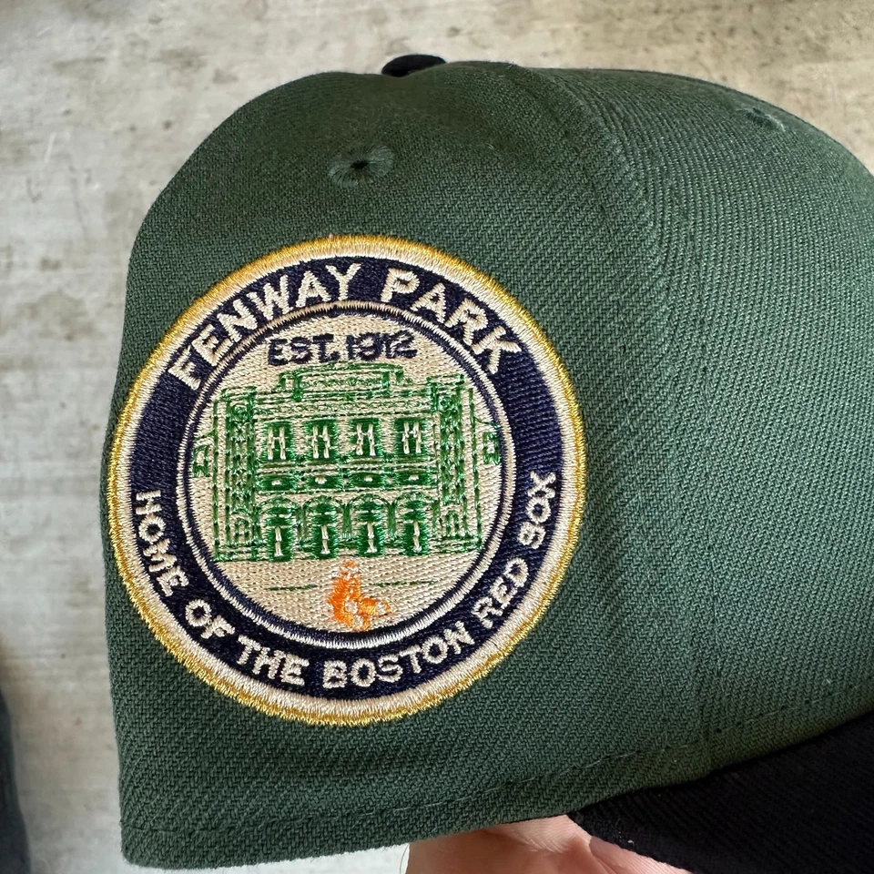 Sombrero 7 3/4 Boston Red Sox Club Fenway Park Cooperstown 59FIFTY Sombrero - Verde - Foto 2 de 3