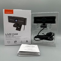 Creative Live! Cam Sync 4K UHD Webcam | Sony IMX Sensor | Dual Mic | Open Box