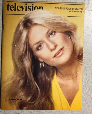 TV MAGAZINE St Louis (MO) Post-Dispatch October 9 1977 Caren Caye cover