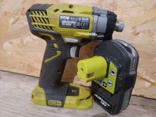 Ryobi One+ Impact Driver RID1801 18V And Battery RB18L15 1.5Ah