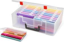 4" X 6" Photo Storage Case and Craft Organizer with 16 Inner Cases