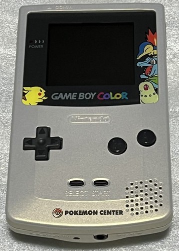 Game Boy Color console Pokémon Gold and Silver commemorative ver ...