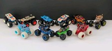 Hot Wheels Monster Jam Monster Truck 1:64 Diecast Vehicle - Lot Of 10
