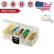 Double-Sided Tackle Box - 20 Compartments for Ultimate Organization