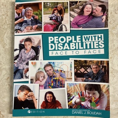 People with Disabilities: Face to Face - Paperback, BOOK HAS SOME HIGHLIGHTS 