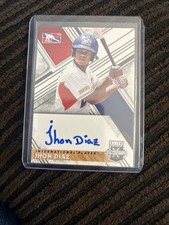 2019 Panini  Extra Edition - Dominican Prospect League Signatures Jhon Diaz 