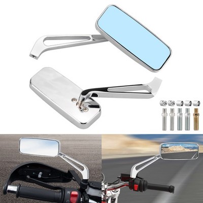 Chrome Motorcycle Mirrors For Yamaha V-Star XVS250 XVS650 XVS950 XVS1100 XVS1300
