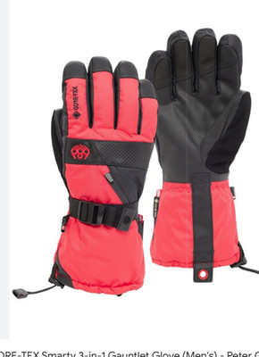 686 Gore Smarty Gauntlet Glove (L) True Red M2WGLV103-TRED