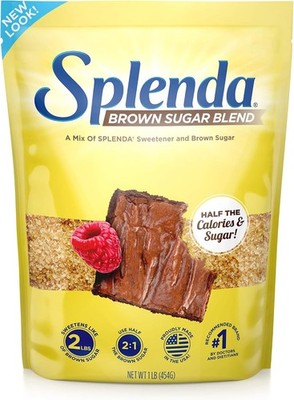 SPLENDA for Baking, 1 Pound Bag Brown Sugar Blend 16 Ounce