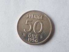 SILVER 50 ORE   1956   SWEDEN