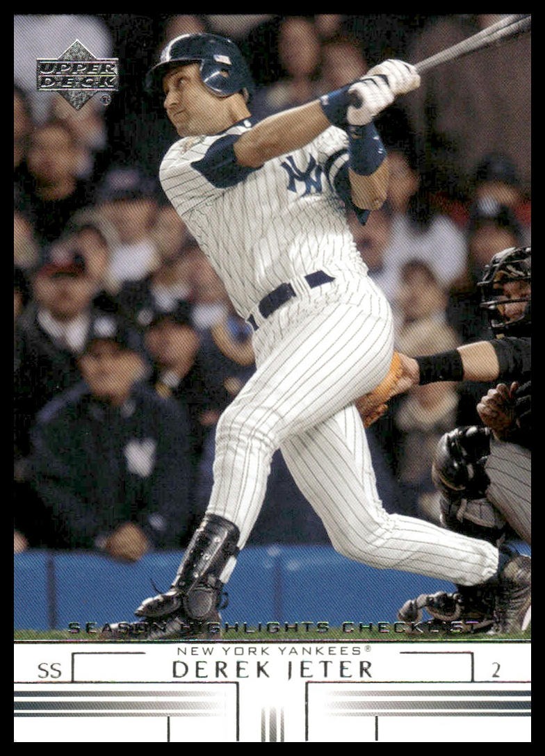 Derek Jeter 2002 Upper Deck #737 New York Yankees