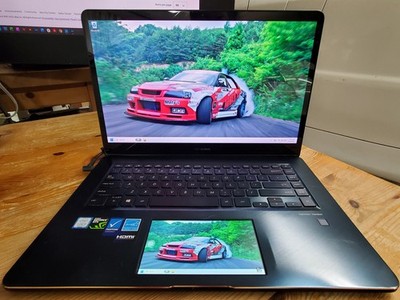Asus ZenBook Pro 15 UX580GE XB74T UHD 4K Touch i9-8950 16GB 2TB SSD GTX 1050 Ti