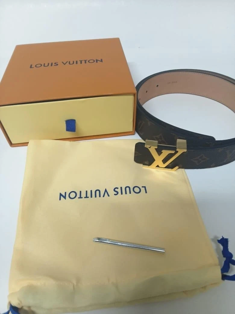 Authentic Louis Vuitton Belt In Men's Belts for sale - eBay