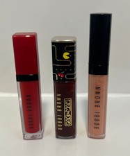 Bobbi Brown Lip Gloss x3 Red Berry Sparkle Pac Man