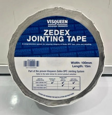 Visqueen Gas Resistant Foil Lap Tape, 75mm x 50m BBA certified UK Stock Genuine