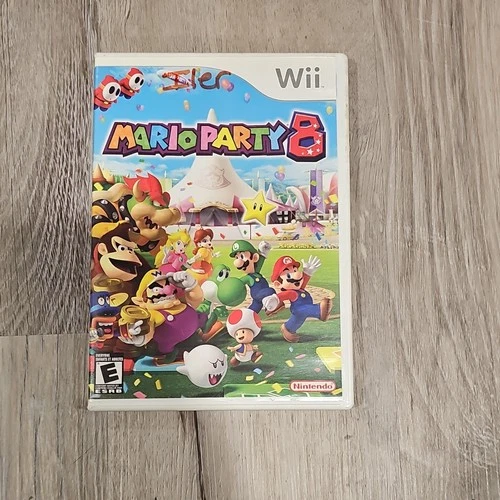 Mario Party 8 Nintendo Wii Multiplayer Manual Nintendo Party Game NTSC-U/C