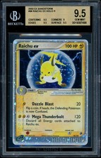Pokemon EX SANDSTORM #98/100 Raichu ex - Ultra Rare Holo ENG - BGS 9.5 GEM MINT on eBay