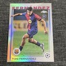 Toni Fernandez 2024-25 Topps Chrome UEFA UCC #85 Silver Refractor Rookie RC