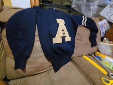 Vintage Alma Michigan College University Letterman Sweater